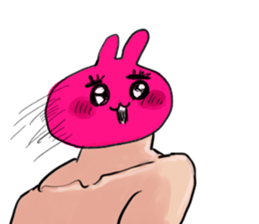 mukimukiusagichan sticker #12624557