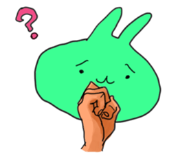 mukimukiusagichan sticker #12624563