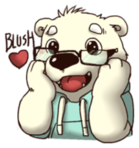 pola kuma 2 sticker #12624767