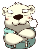 pola kuma 2 sticker #12624786