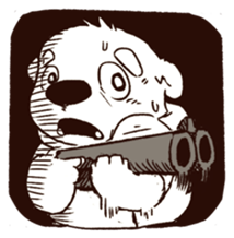 pola kuma 2 sticker #12624795