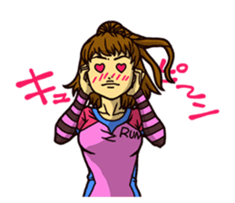 The occurrence during running 4 sticker #12625289