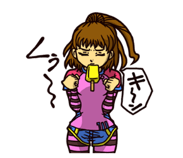 The occurrence during running 4 sticker #12625296