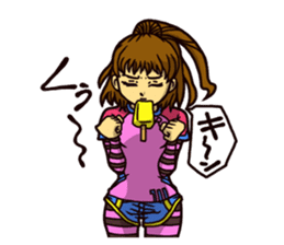 The occurrence during running 4 sticker #12625296
