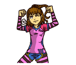 The occurrence during running 4 sticker #12625306