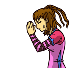 The occurrence during running 4 sticker #12625309