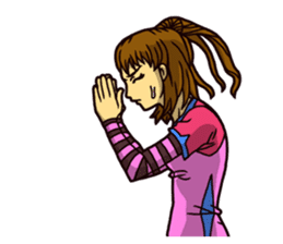 The occurrence during running 4 sticker #12625309