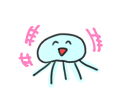 pop Jellyfish sticker #12625370