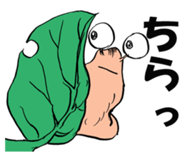 Slowly snail Denden sticker #12625449