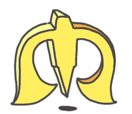 Cube man sticker #12625494