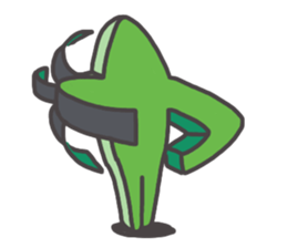 Cube man sticker #12625505