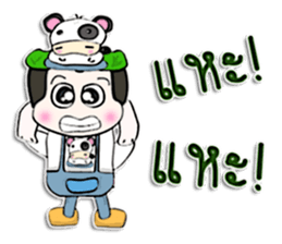 Hi! My name is Punpun.^____^ sticker #12625820