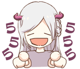 taurus girl sticker #12626156