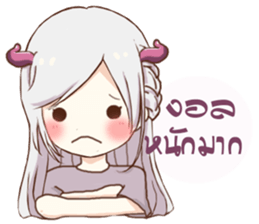 taurus girl sticker #12626163