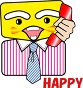 Phone call for you (3):Pentagonal Face sticker #12626224