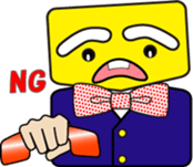 Phone call for you (3):Pentagonal Face sticker #12626228