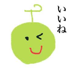 kudamono-chan sticker #12626622