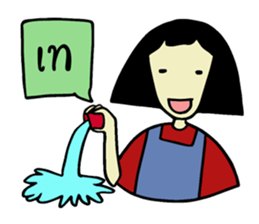 Peace Girl sticker #12626842