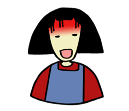 Peace Girl sticker #12626855