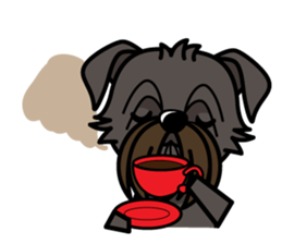 iinu - Affenpinscher sticker #12627658