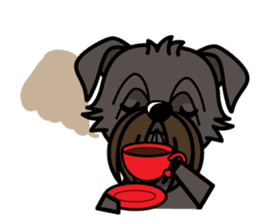 iinu - Affenpinscher sticker #12627658