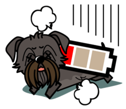 iinu - Affenpinscher sticker #12627659