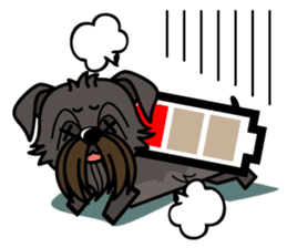 iinu - Affenpinscher sticker #12627659