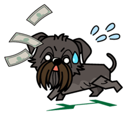 iinu - Affenpinscher sticker #12627664