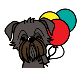 iinu - Affenpinscher sticker #12627665
