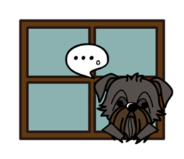 iinu - Affenpinscher sticker #12627666