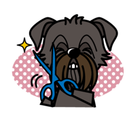 iinu - Affenpinscher sticker #12627671