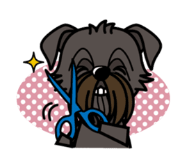 iinu - Affenpinscher sticker #12627671