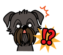 iinu - Affenpinscher sticker #12627672