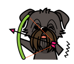 iinu - Affenpinscher sticker #12627673