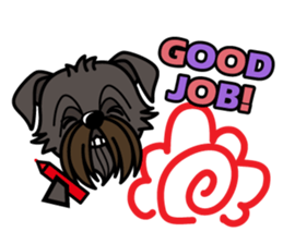 iinu - Affenpinscher sticker #12627676