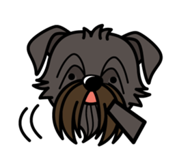iinu - Affenpinscher sticker #12627677