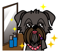 iinu - Affenpinscher sticker #12627681
