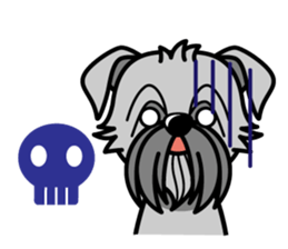 iinu - Affenpinscher sticker #12627685