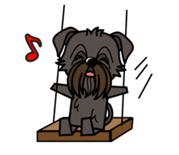 iinu - Affenpinscher sticker #12627686