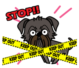 iinu - Affenpinscher sticker #12627687
