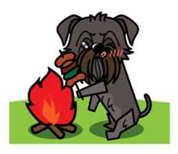iinu - Affenpinscher sticker #12627688