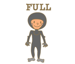 Surfing Surfing Mokumoku sticker #12627966