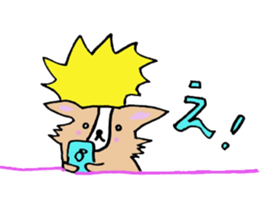 sora and pudding of the good friend pair sticker #12628042