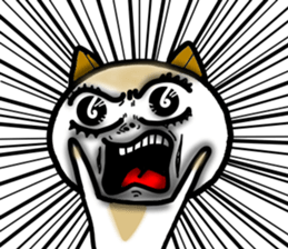 Calico cat dumpling sticker #12628330