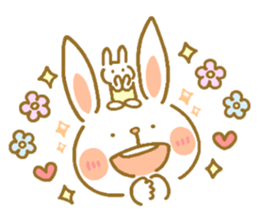 chocotto usagi+chocotto neko 2 ! sticker #12628762