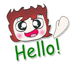 Hi my name is KABA. Ha Ha Ha sticker #12628878