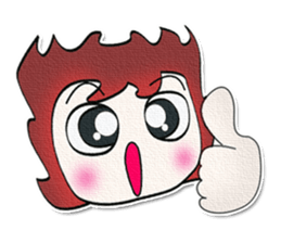 Hi my name is KABA. Ha Ha Ha sticker #12628887