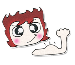 Hi my name is KABA. Ha Ha Ha sticker #12628888