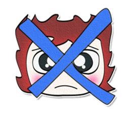 Hi my name is KABA. Ha Ha Ha sticker #12628892