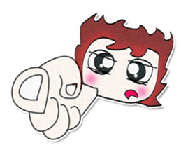 Hi my name is KABA. Ha Ha Ha sticker #12628901